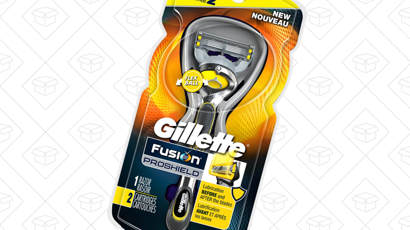 Gillette Fusion Proshield, $8 after clipping the $3 coupon